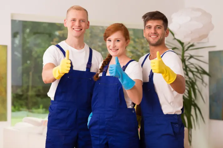 Professional Carpet Cleaning Team
